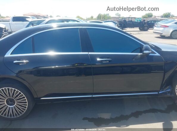 WDDUG8CB6HA287235 2017 MERCEDES-BENZ S-CLASS Black Widok wnętrza z tyłu