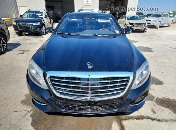 WDDUG8CB7HA295036 2017 MERCEDES-BENZ S Black წინა ხედი