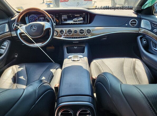 WDDUG8CB7HA295036 2017 MERCEDES-BENZ S Black წინა პანელის ხედი