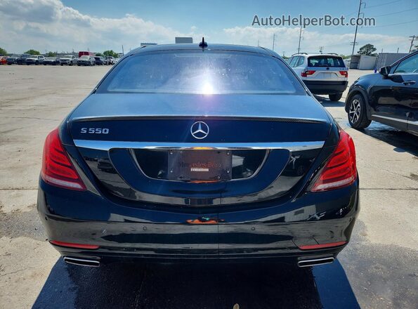 WDDUG8CB7HA295036 2017 MERCEDES-BENZ S Black უკანა ხედი
