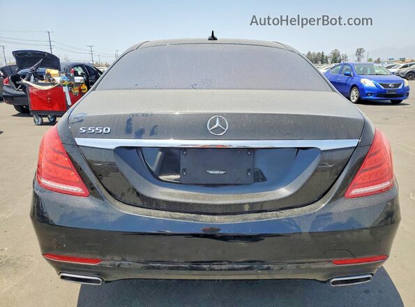 WDDUG8CB7HA308402 2017 MERCEDES-BENZ S Black უკანა ხედი