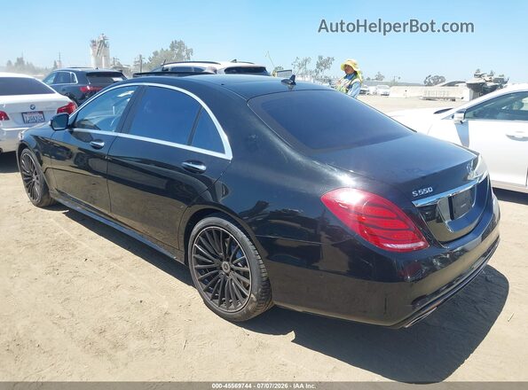 WDDUG8CB7HA334255 2017 MERCEDES-BENZ S-CLASS Black Rear left