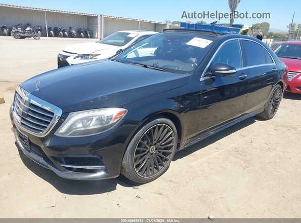 WDDUG8CB7HA334255 2017 MERCEDES-BENZ S-CLASS Black Front left