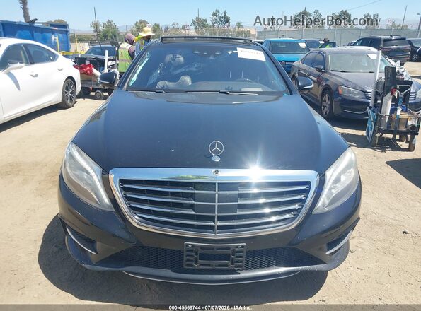 WDDUG8CB7HA334255 2017 MERCEDES-BENZ S-CLASS Black Rear interior view