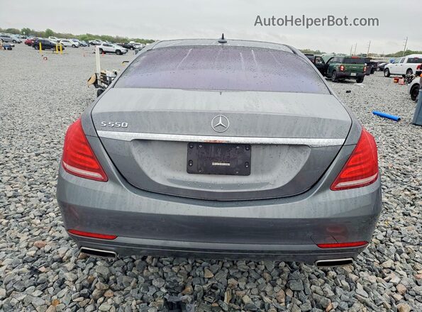 WDDUG8CB9HA314170 2017 MERCEDES-BENZ S Silver Vista trasera