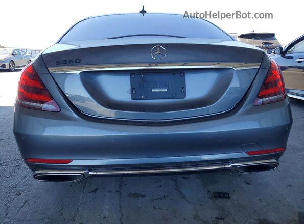 WDDUG8DB1JA398585 2018 MERCEDES-BENZ S Charcoal Vista trasera