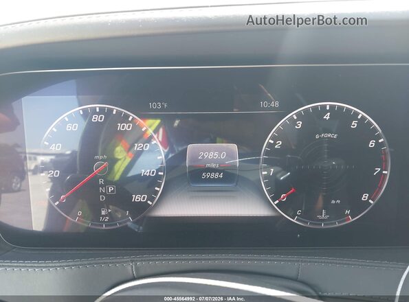 WDDUG8DB2LA503962 2020 MERCEDES-BENZ S-CLASS Black Widok tylnych siedzeń