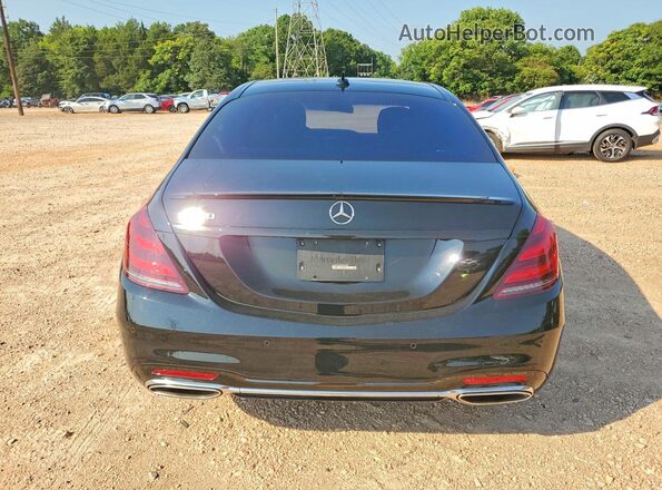 WDDUG8DB4KA453287 2019 MERCEDES-BENZ S Black Widok z tyłu
