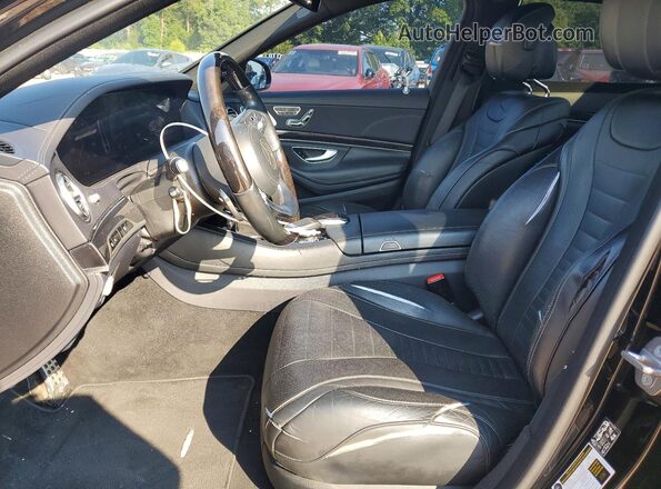 WDDUG8DB4KA453287 2019 MERCEDES-BENZ S Black Widok wnętrza z przodu