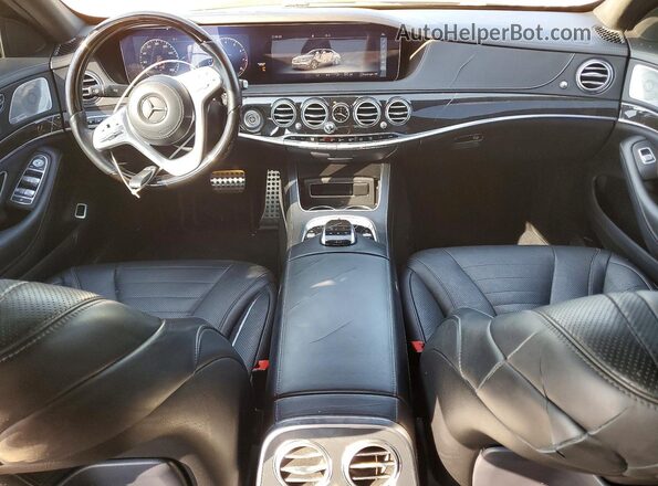 WDDUG8DB4KA453287 2019 MERCEDES-BENZ S Black Widok deski rozdzielczej