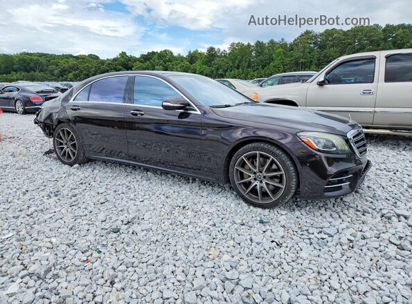 WDDUG8DB5KA480370 2019 MERCEDES-BENZ S Black Przód prawy
