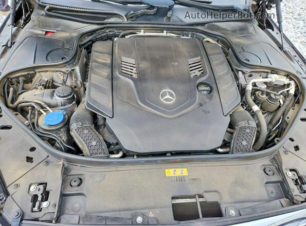 WDDUG8DB5KA480370 2019 MERCEDES-BENZ S Black Widok wnętrza z tyłu