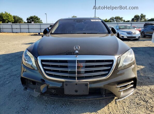 WDDUG8DB8KA426092 2019 MERCEDES-BENZ S Black Front view