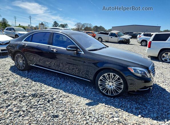 WDDUG8FB0GA247307 2016 MERCEDES-BENZ S Black Передня права чверть