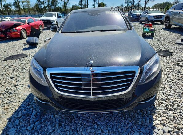 WDDUG8FB0GA247307 2016 MERCEDES-BENZ S Black Вид спереду