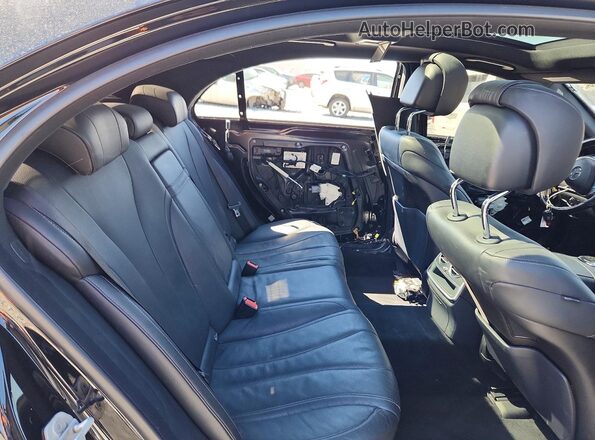 WDDUG8FB0GA247307 2016 MERCEDES-BENZ S Black Вид задніх сидінь