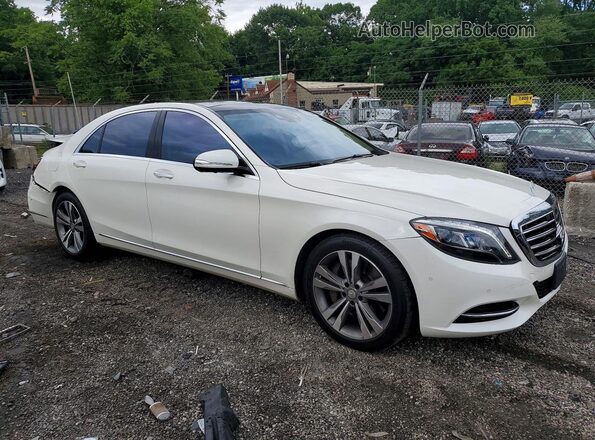 WDDUG8FB1GA244917 2016 MERCEDES-BENZ S White Przód prawy