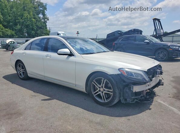 WDDUG8FB3GA210929 2016 MERCEDES-BENZ S White წინა მარჯვენა