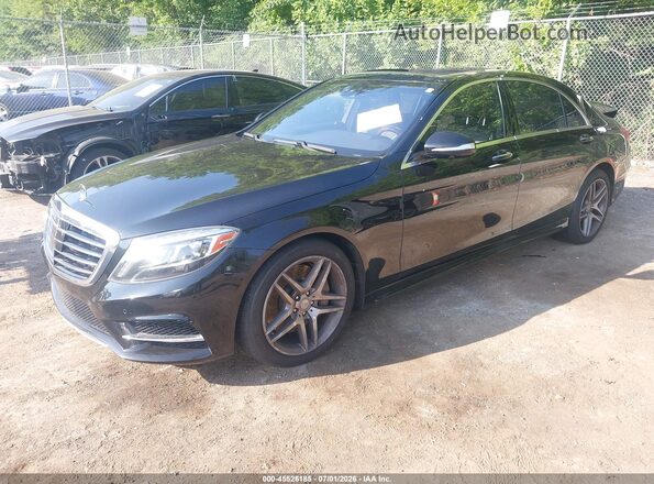 WDDUG8FB3GA210994 2016 MERCEDES-BENZ S-CLASS Черный Передняя левая четверть