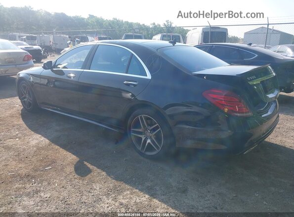 WDDUG8FB3GA210994 2016 MERCEDES-BENZ S-CLASS Черный Задняя левая четверть