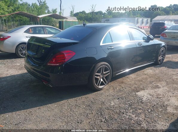 WDDUG8FB3GA210994 2016 MERCEDES-BENZ S-CLASS Черный Задняя правая четверть