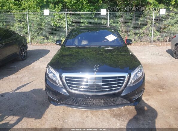 WDDUG8FB3GA210994 2016 MERCEDES-BENZ S-CLASS Черный Вид задней части салона