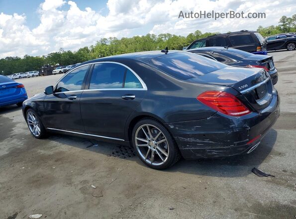 WDDUG8FB4GA236309 2016 MERCEDES-BENZ S Charcoal Rear left