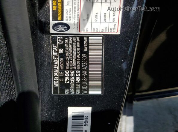 WDDUG8FB4GA236309 2016 MERCEDES-BENZ S Charcoal Engine compartment view