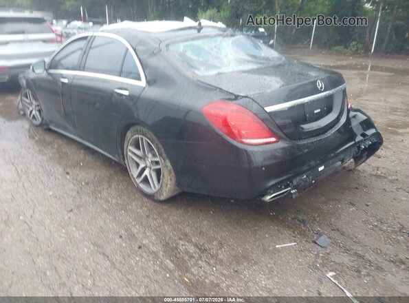 WDDUG8FB4GA259329 2016 MERCEDES-BENZ S-CLASS Черный Задняя левая четверть