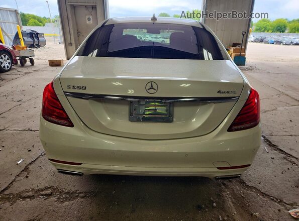 WDDUG8FB4GA265888 2016 MERCEDES-BENZ S White Rear view