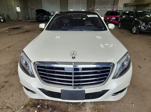 WDDUG8FB4GA265888 2016 MERCEDES-BENZ S White Front view