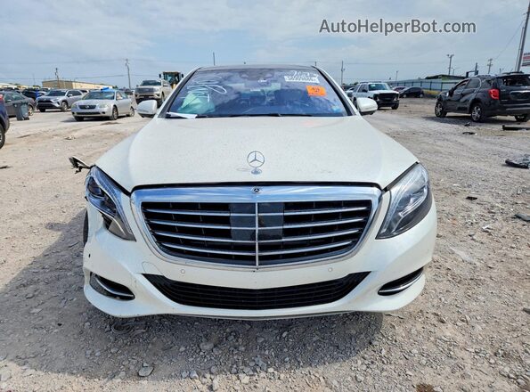 WDDUG8FB7HA327673 2017 MERCEDES-BENZ S White წინა ხედი