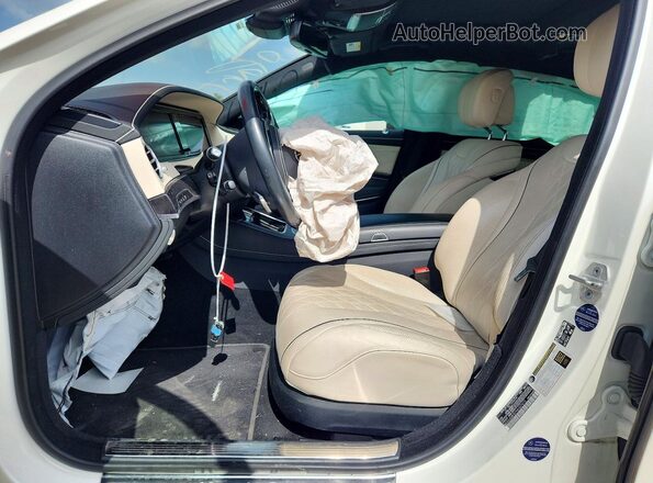WDDUG8FB7HA327673 2017 MERCEDES-BENZ S White წინა სალონის ხედი
