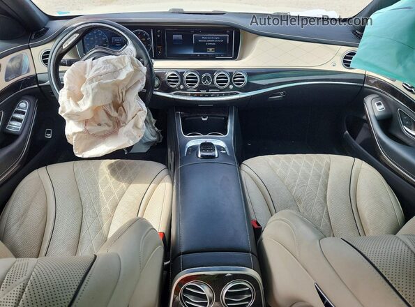 WDDUG8FB7HA327673 2017 MERCEDES-BENZ S White წინა პანელის ხედი