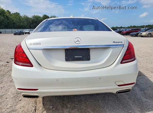 WDDUG8FB7HA327673 2017 MERCEDES-BENZ S White უკანა ხედი