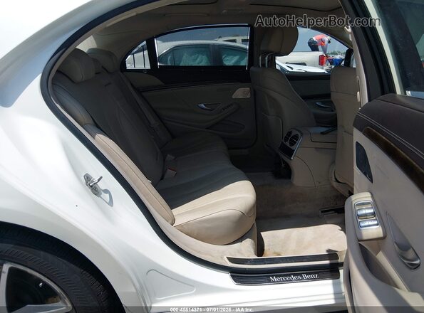 WDDUG8FBXGA214265 2016 MERCEDES-BENZ S-CLASS Белый Вид наклейки с VIN-кодом