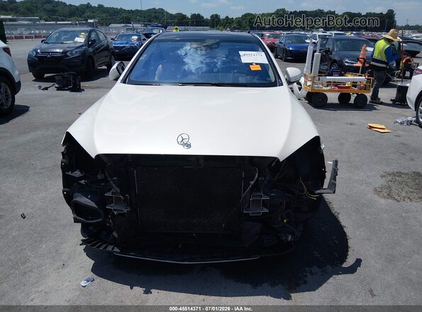 WDDUG8FBXGA214265 2016 MERCEDES-BENZ S-CLASS Белый Вид задней части салона