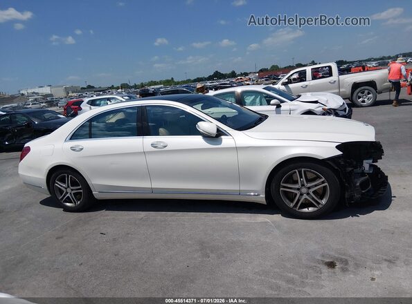 WDDUG8FBXGA214265 2016 MERCEDES-BENZ S-CLASS Белый Панорамный вид салона 360°