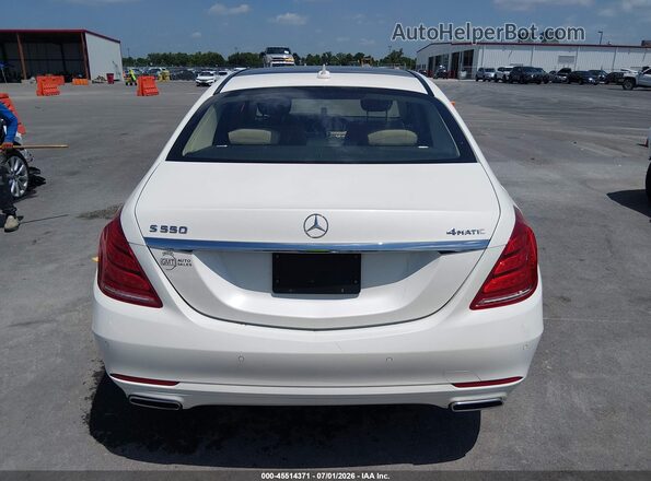 WDDUG8FBXGA214265 2016 MERCEDES-BENZ S-CLASS Белый 