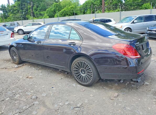 WDDUG8FBXGA227033 2016 MERCEDES-BENZ S Black Tył lewy