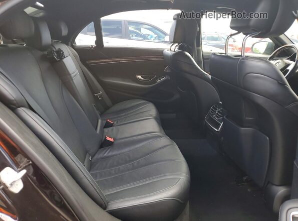 WDDUG8FBXGA227033 2016 MERCEDES-BENZ S Black Widok tylnych siedzeń