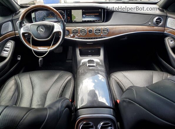 WDDUG8FBXGA227033 2016 MERCEDES-BENZ S Black Widok deski rozdzielczej