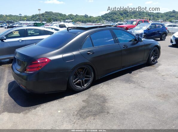 WDDUG8GB5KA427535 2019 MERCEDES-BENZ S-CLASS Black Задня права чверть