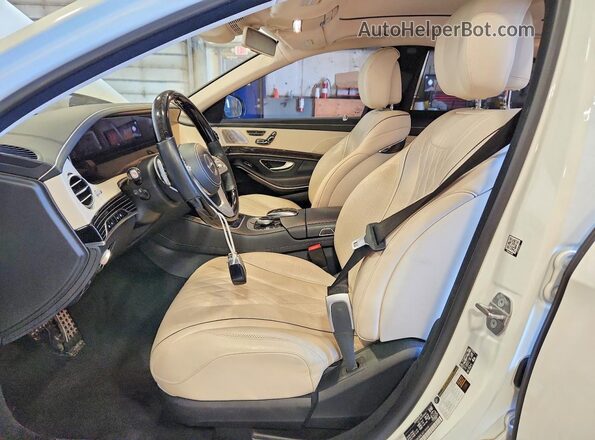 WDDUG8GB6LA519058 2020 MERCEDES-BENZ S White Front interior view