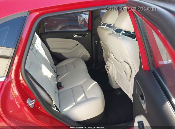 WDDVP9AB0GJ009152 2016 MERCEDES-BENZ B 250E Red VIN sticker view