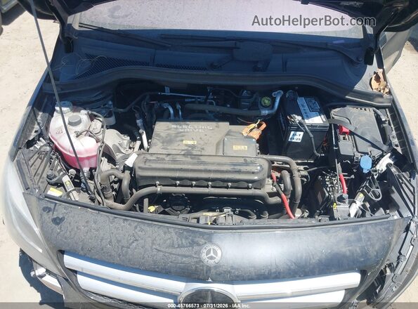 WDDVP9AB2HJ016718 2017 MERCEDES-BENZ B 250E Black Rear view