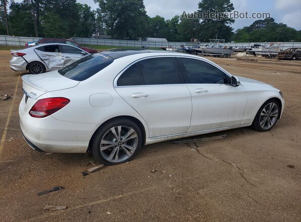 WDDWF4JB0HR306726 2017 MERCEDES-BENZ C White Tył prawy