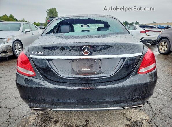 WDDWF4JB1JR402239 2018 MERCEDES-BENZ C Black Widok z tyłu