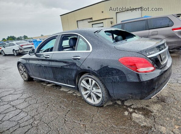 WDDWF4JB1JR402239 2018 MERCEDES-BENZ C Black Tył lewy