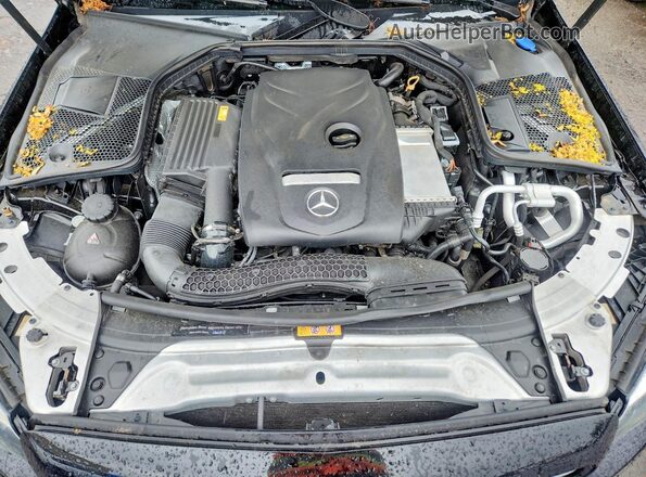 WDDWF4JB1JR402239 2018 MERCEDES-BENZ C Black Widok wnętrza z tyłu